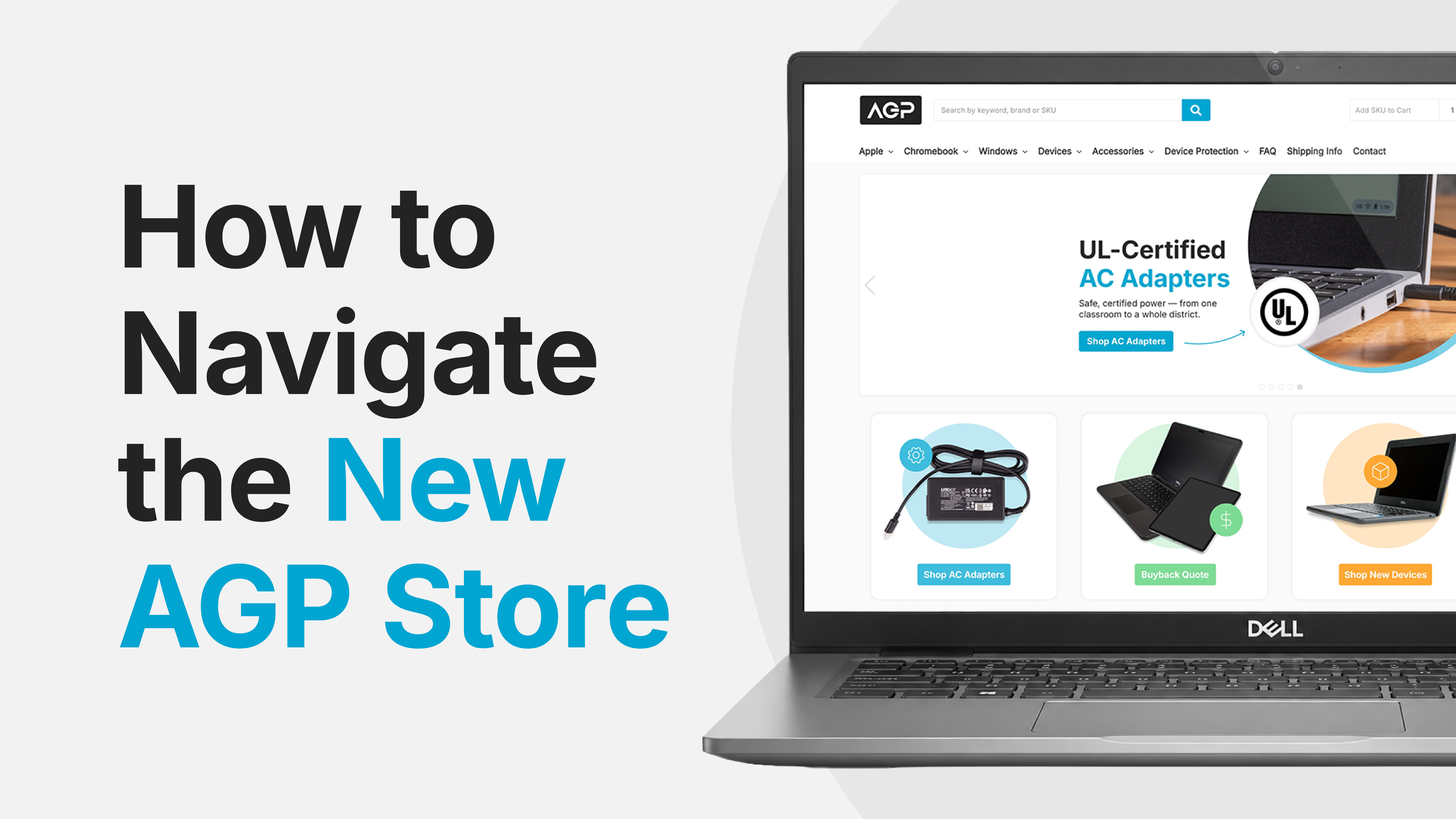 How to Navigate the New AGP Store
